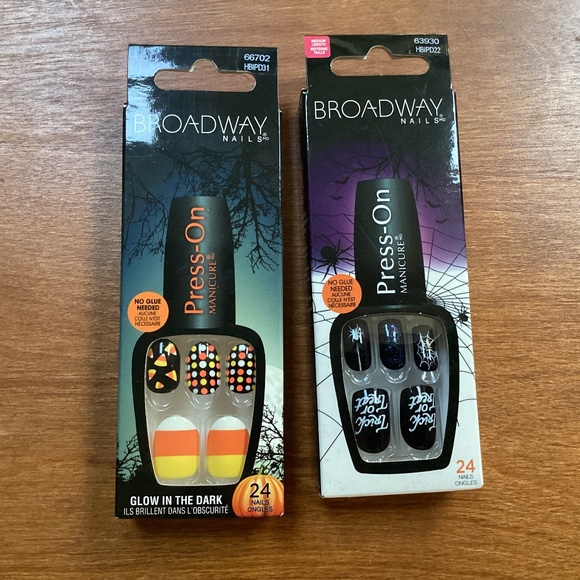 Halloween Broadway Nails Press-on Manicure New - Picture 1 of 4